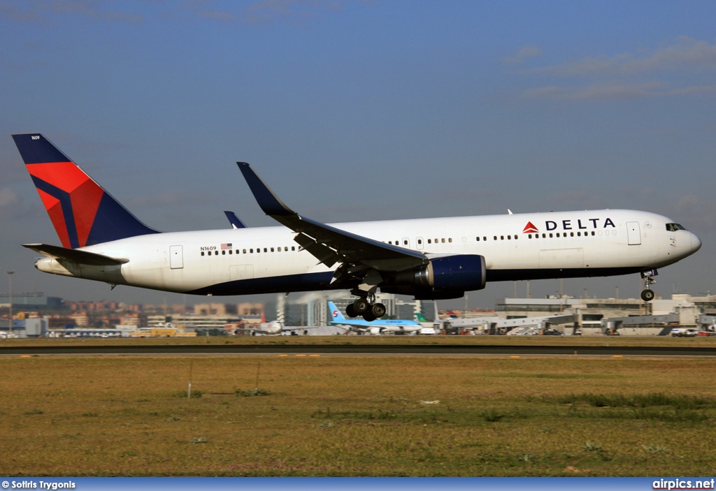 N1609, Boeing 767-300ER, Delta Air Lines