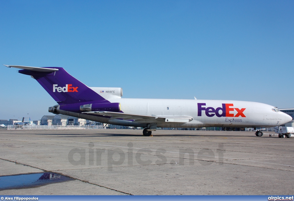 N166FE, Boeing 727-100QF, Federal Express (FedEx)