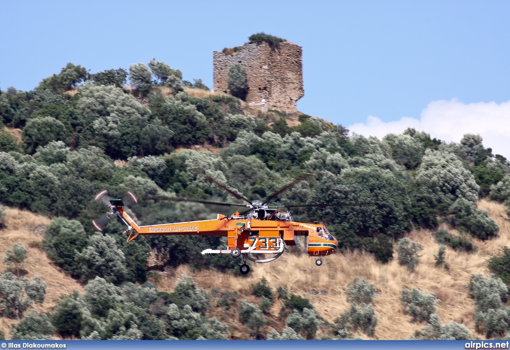 N173AC, Sikorsky S-64-Skycrane, Erickson Air-Crane