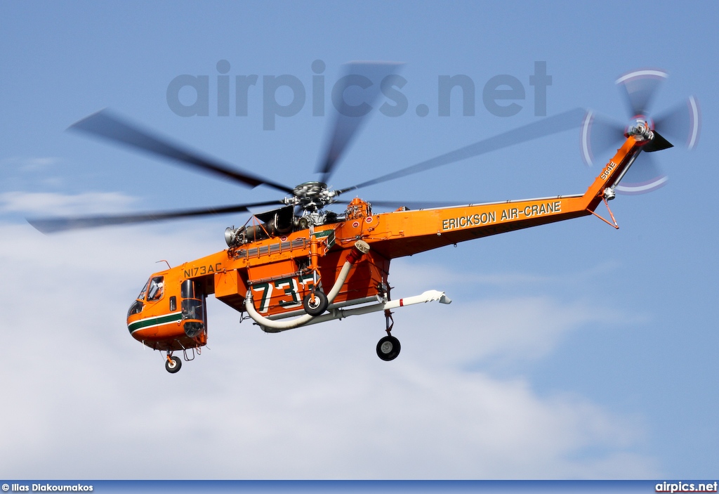 N173AC, Sikorsky S-64-Skycrane, Erickson Air-Crane