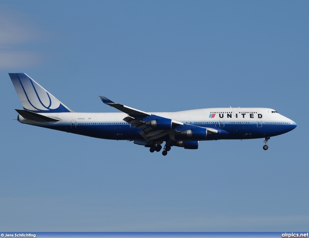 N175UA, Boeing 747-400, United Airlines