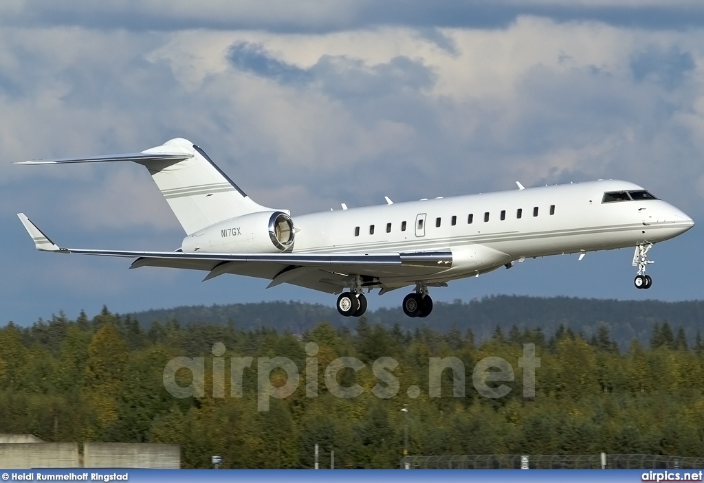 N17GX, Bombardier Global Express, Private