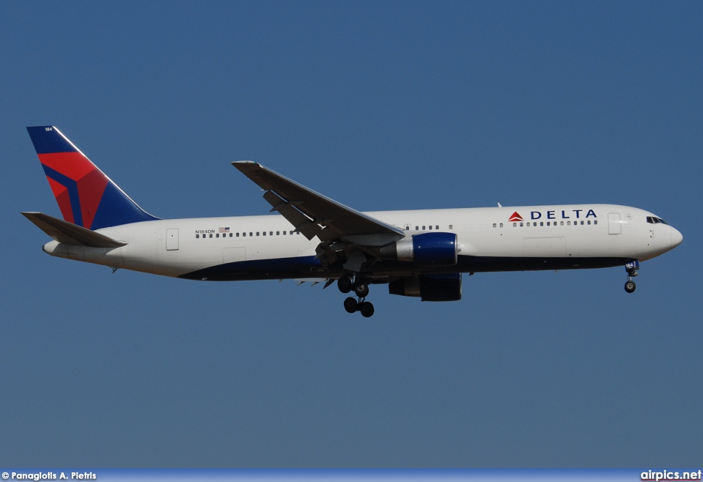 N184DN, Boeing 767-300ER, Delta Air Lines