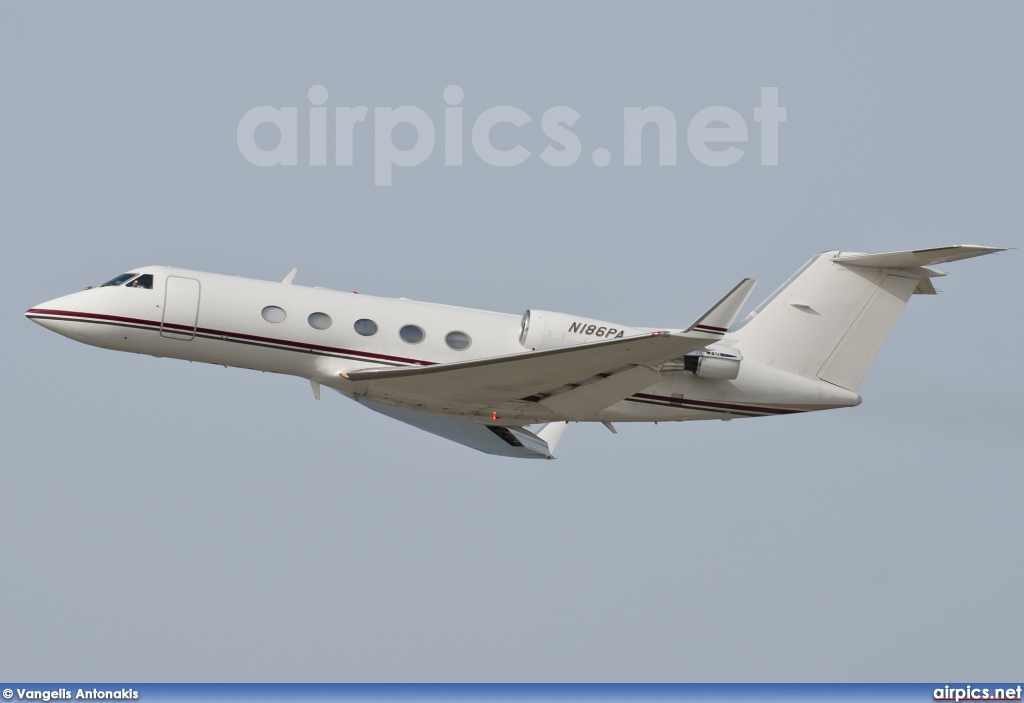 N186PA, Gulfstream III, Private