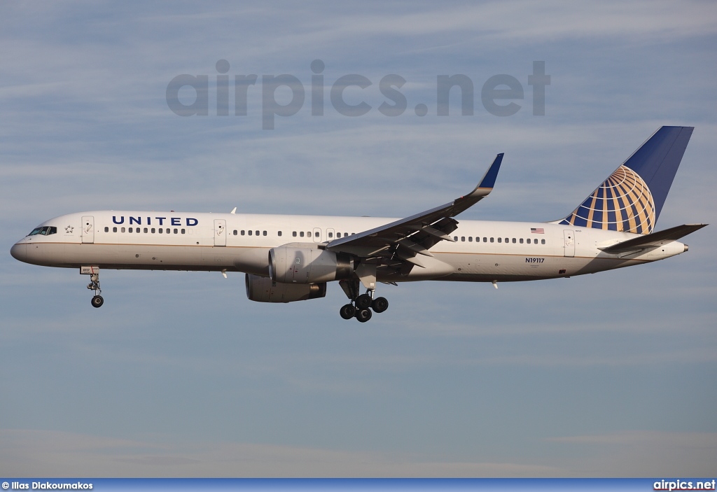 N19117, Boeing 757-200, United Airlines