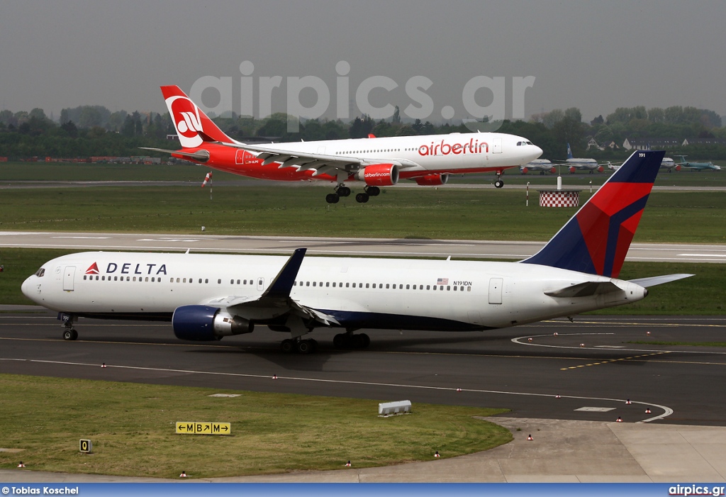 N191DN, Boeing 767-300ER, Delta Air Lines