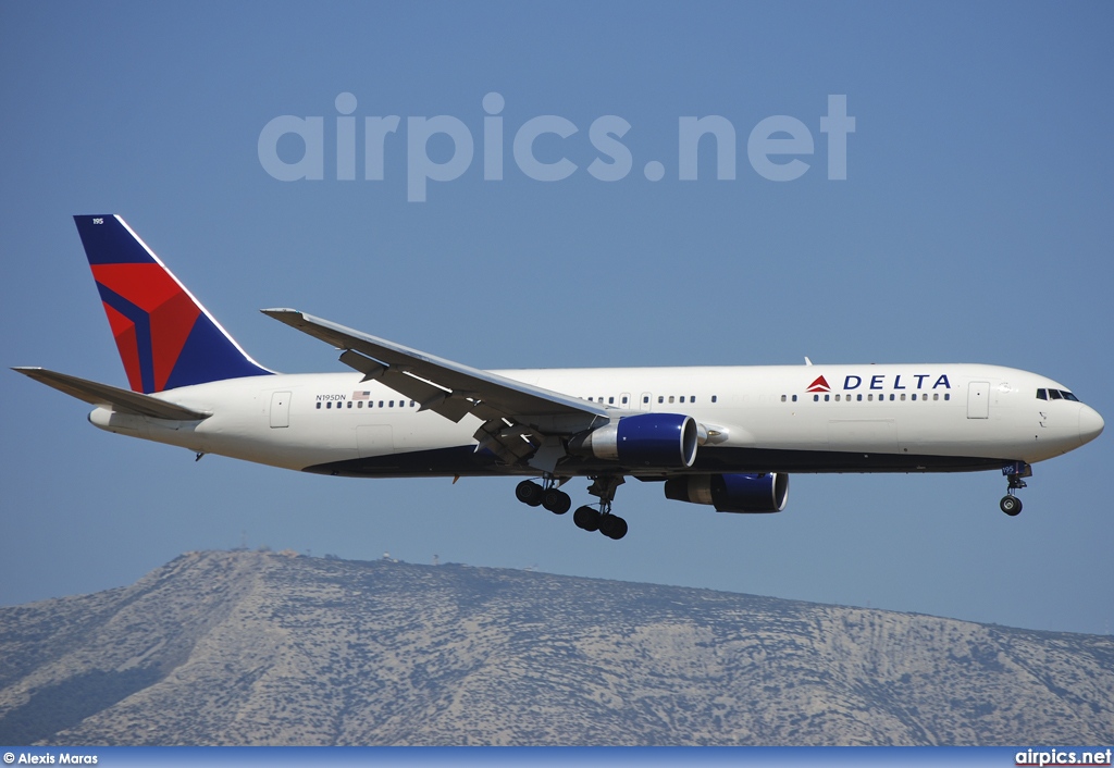 N195DN, Boeing 767-300ER, Delta Air Lines