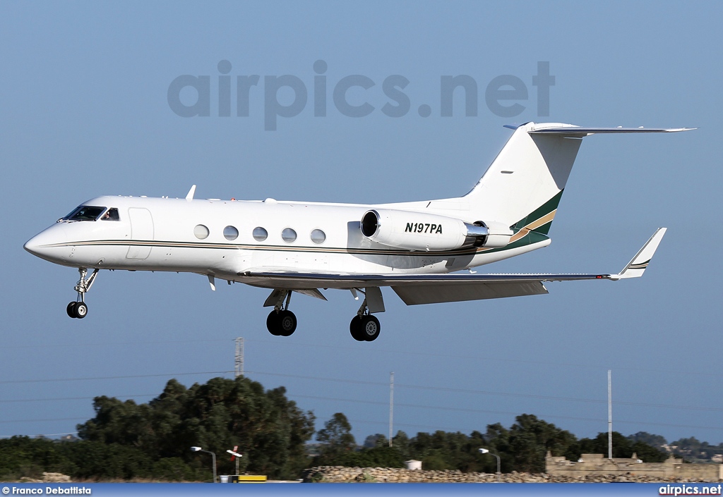 N197PA, Gulfstream III, Private