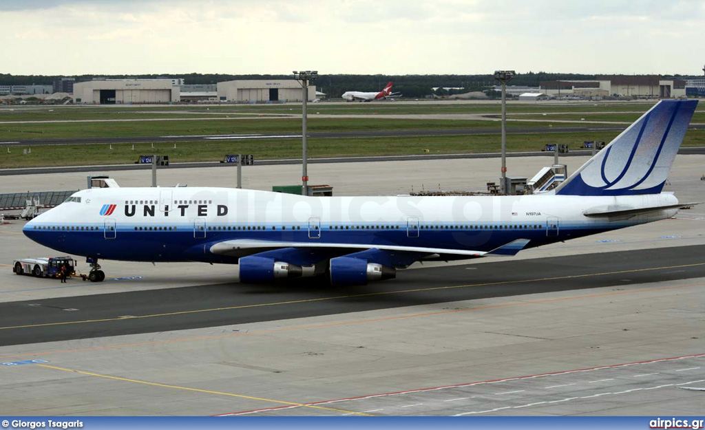 N197UA, Boeing 747-400, United Airlines