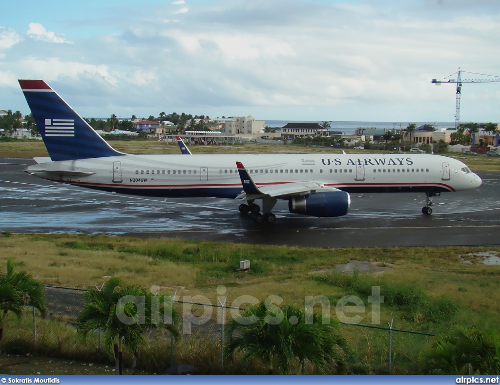 N204UW, Boeing 757-200, US Airways