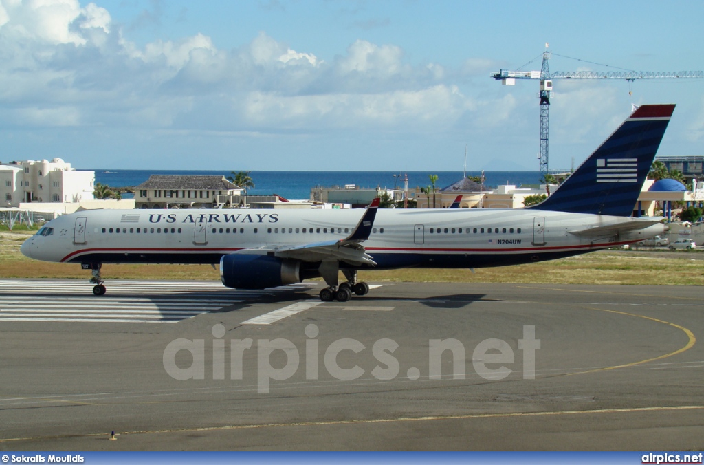 N204UW, Boeing 757-200, US Airways