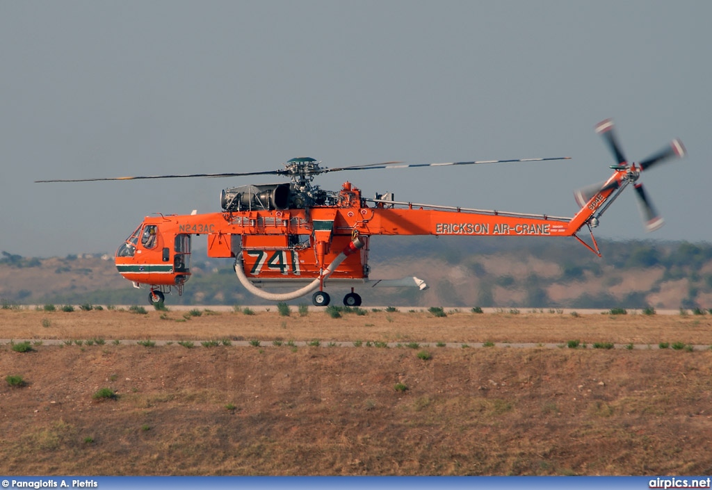 N243AC, Sikorsky S-64-Skycrane, Erickson Air-Crane
