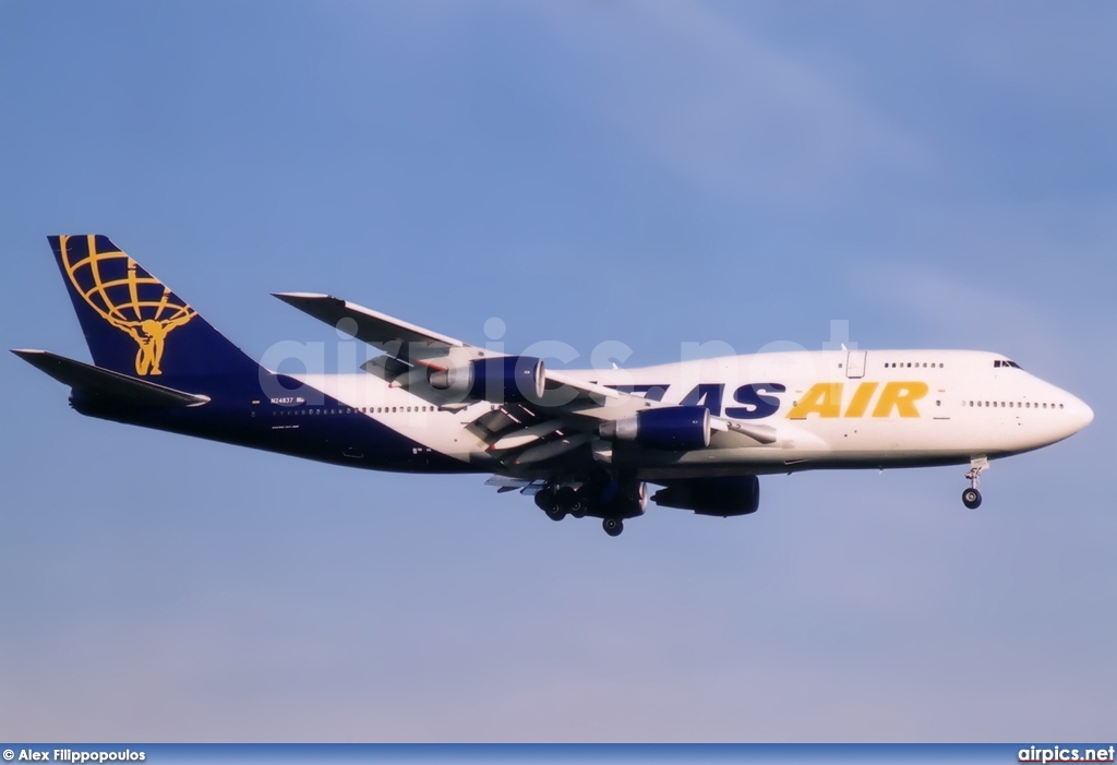 N24837, Boeing 747-300M(SF), Atlas Air