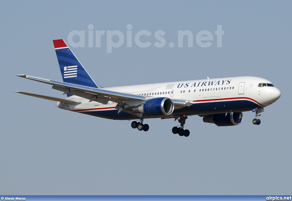 N249AU, Boeing 767-200ER, US Airways