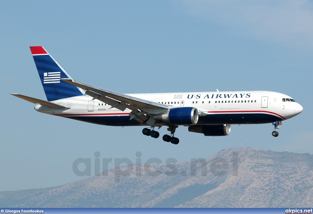 N255AY, Boeing 767-200ER, US Airways