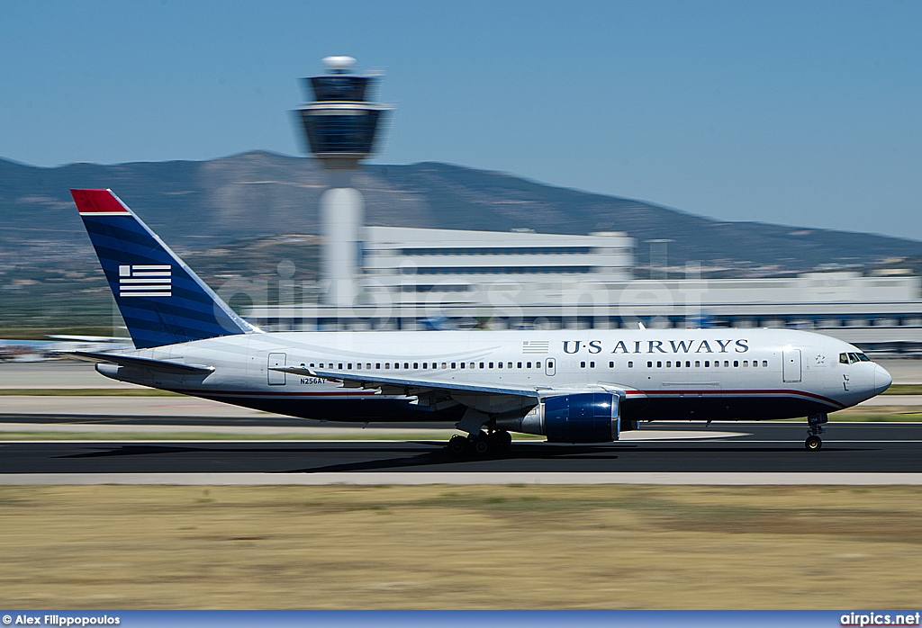 N256AY, Boeing 767-200ER, US Airways