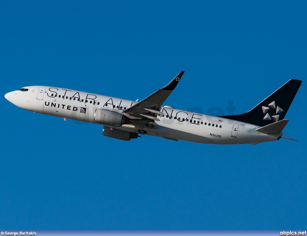 N26210, Boeing 737-800, United Airlines