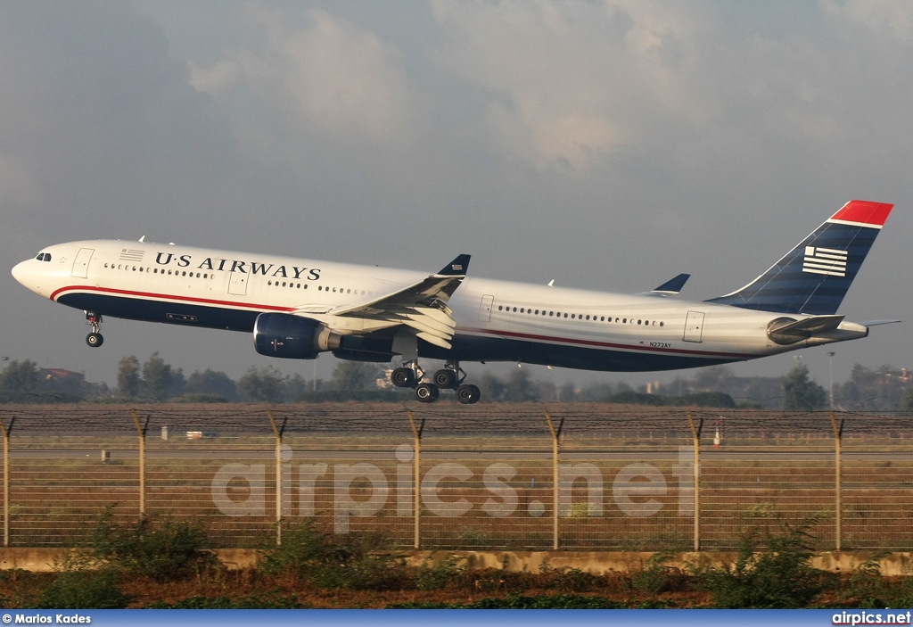 N272AY, Airbus A330-300, US Airways