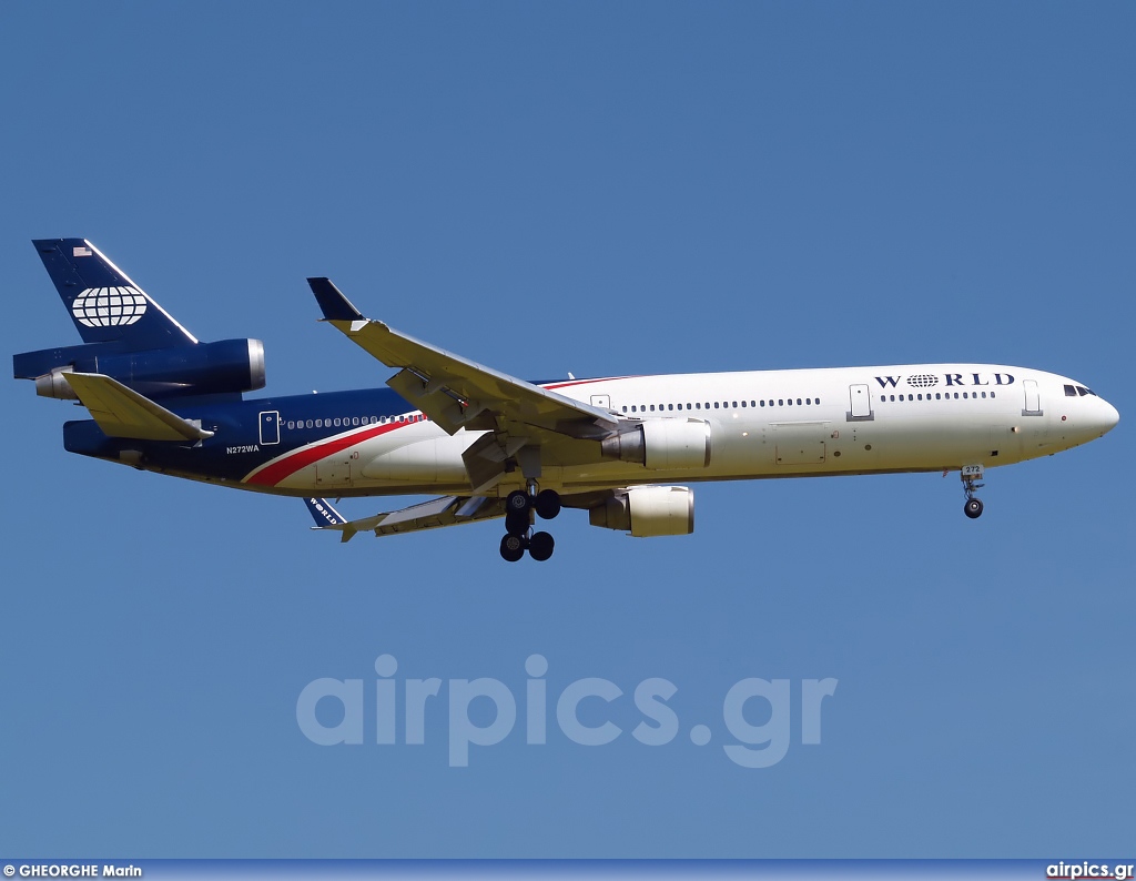 N272WA, McDonnell Douglas MD-11, World Airways