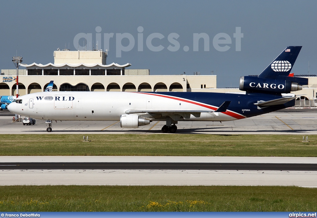 N276WA, McDonnell Douglas MD-11-CF, World Airways Cargo