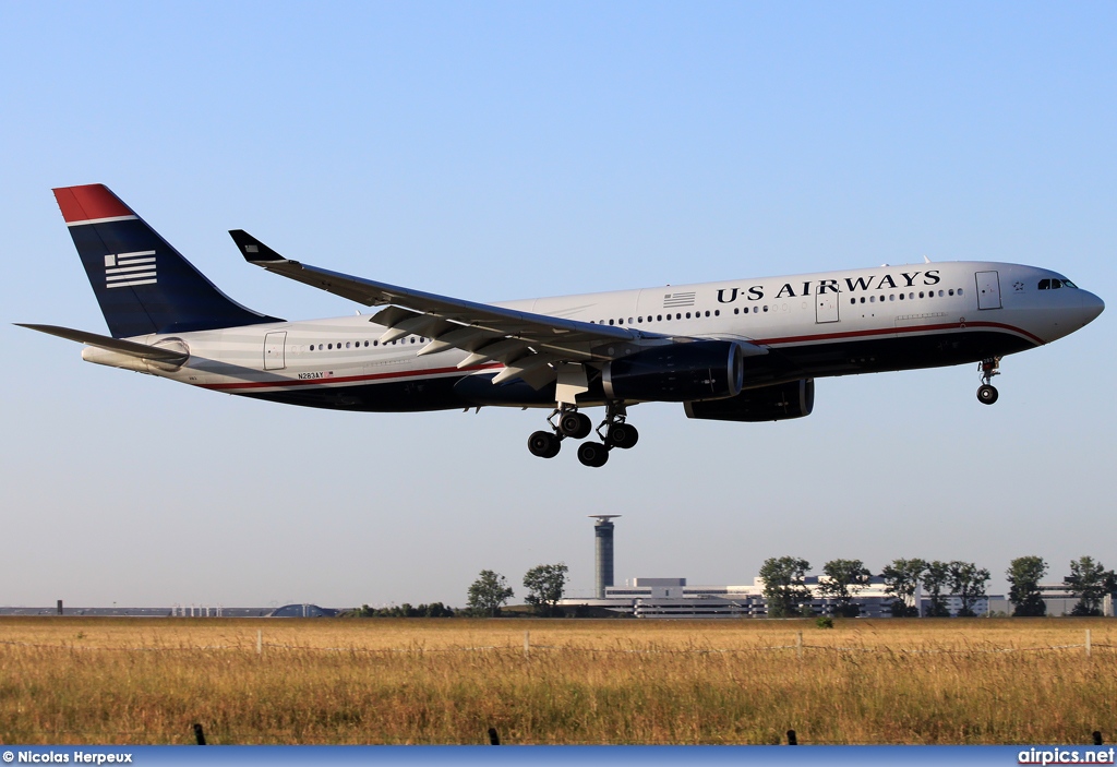 N283AY, Airbus A330-200, US Airways