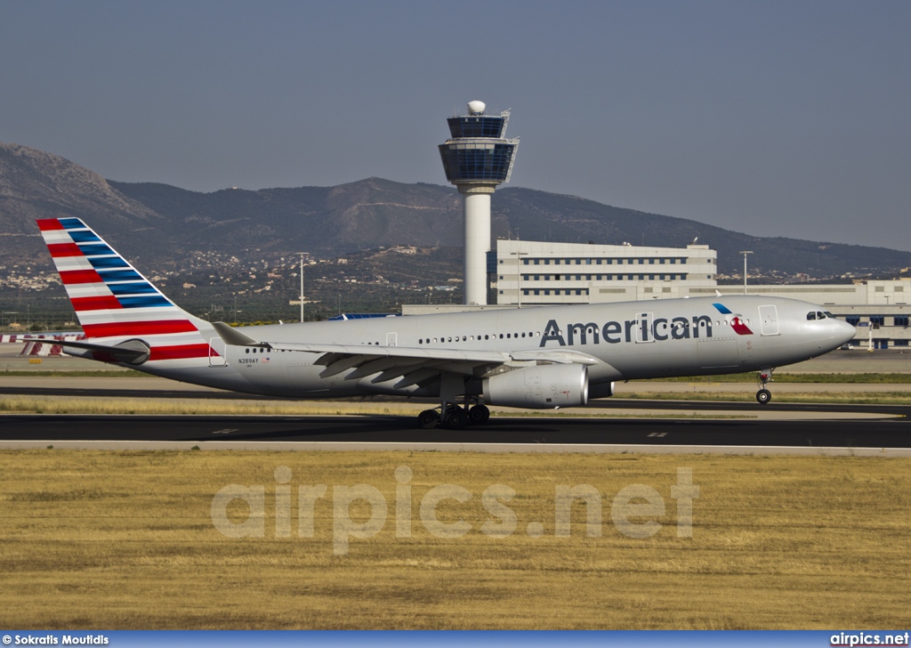 N289AY, Airbus A330-200, US Airways