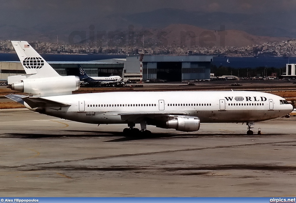 N3024W, McDonnell Douglas DC-10-30, World Airways