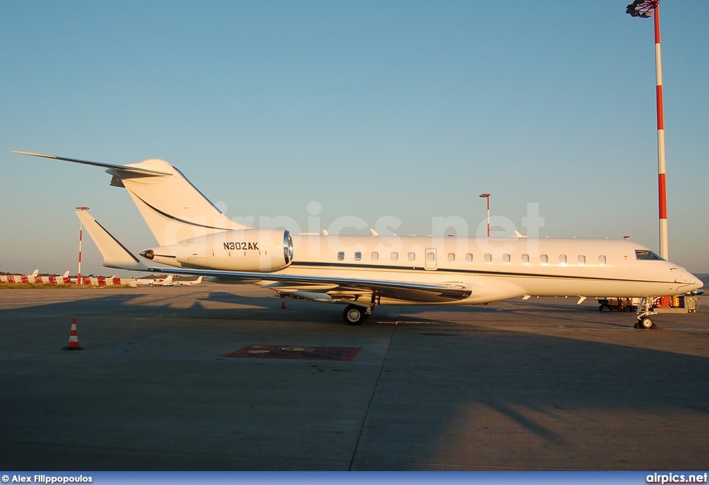 N302AK, Bombardier Global Express, Private