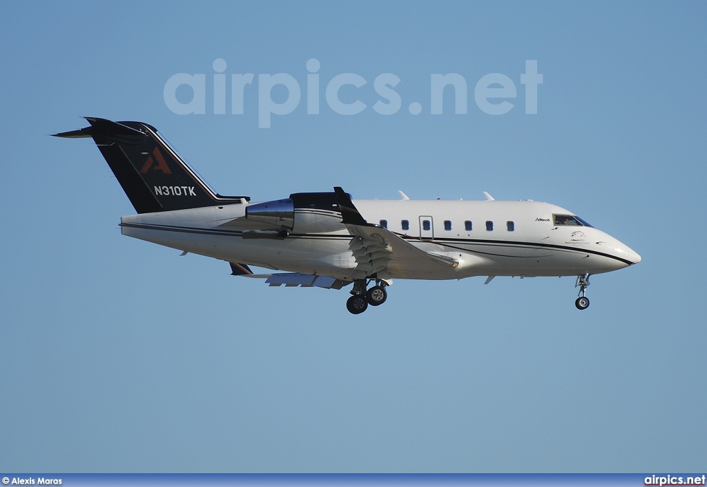 N310TK, Bombardier Challenger 600-CL-604, Private