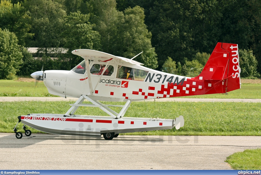 N314M, American Champion 8GCBC Scout, Private