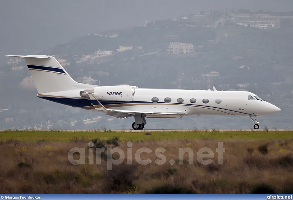 N315MK, Gulfstream IV, Private