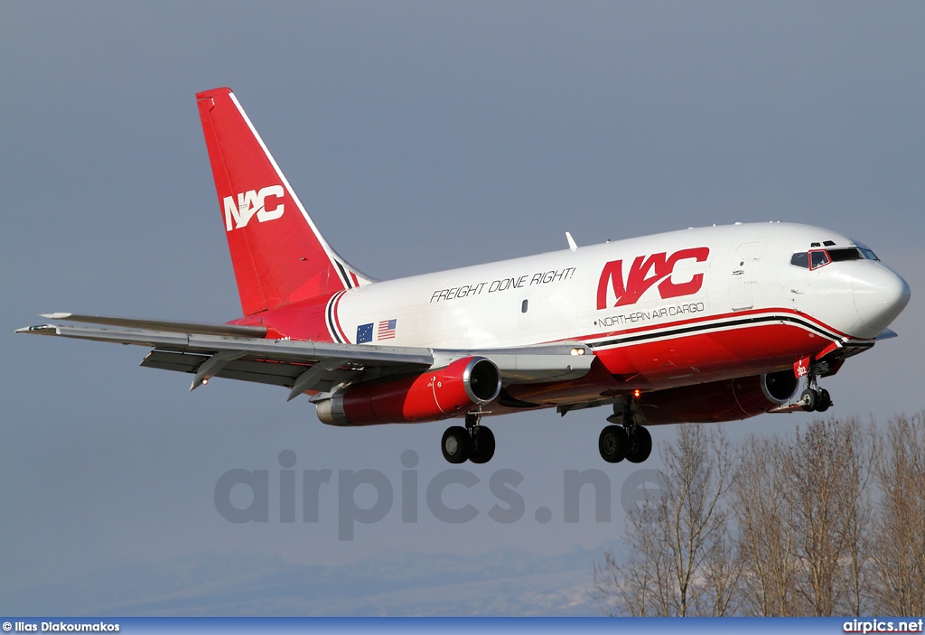 N322DL, Boeing 737-200Adv, Northern Air Cargo - NAC