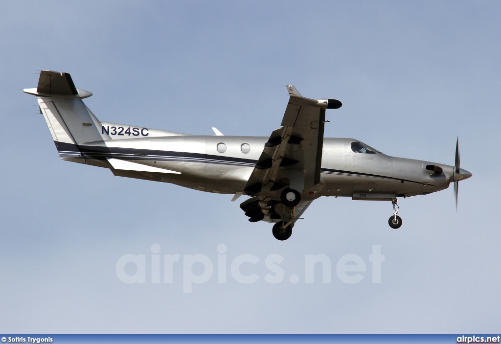 N324SC, Pilatus PC-12-45, Private