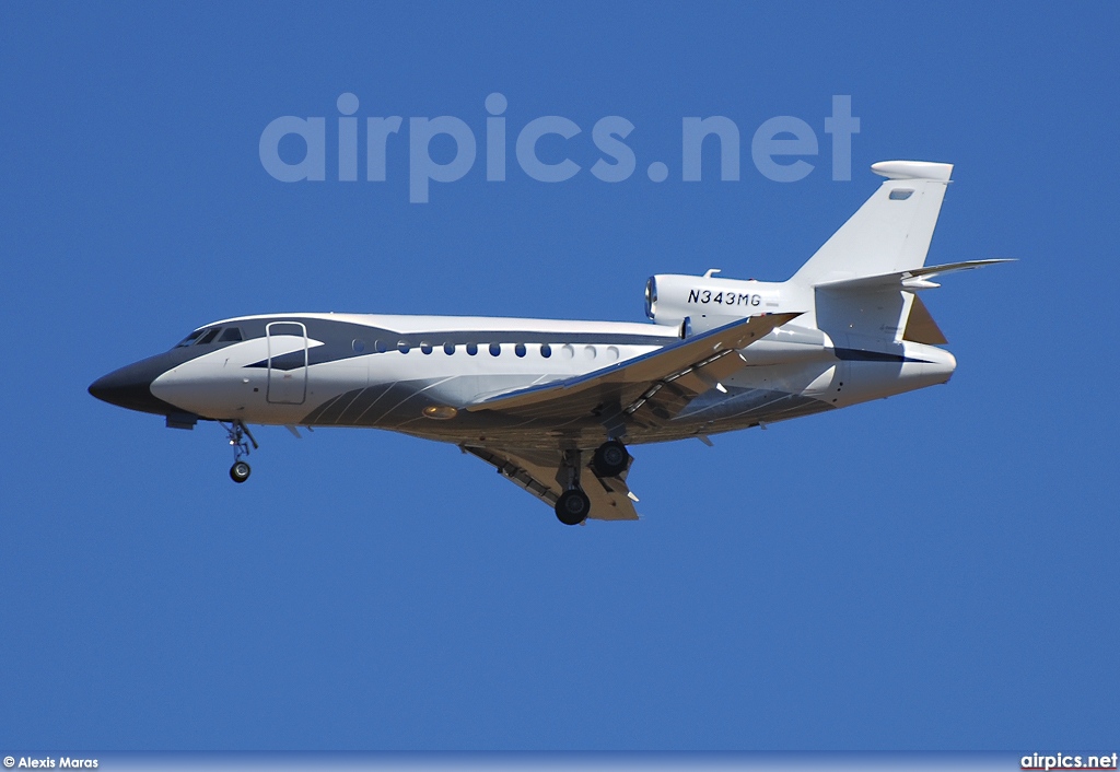 N343MG, Dassault Falcon-900EX, Private