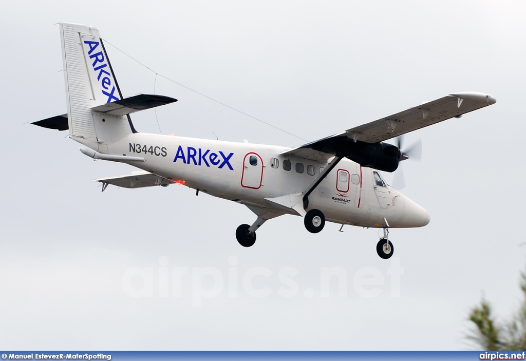 N344CS, De Havilland Canada DHC-6-300 Twin Otter, ARKeX