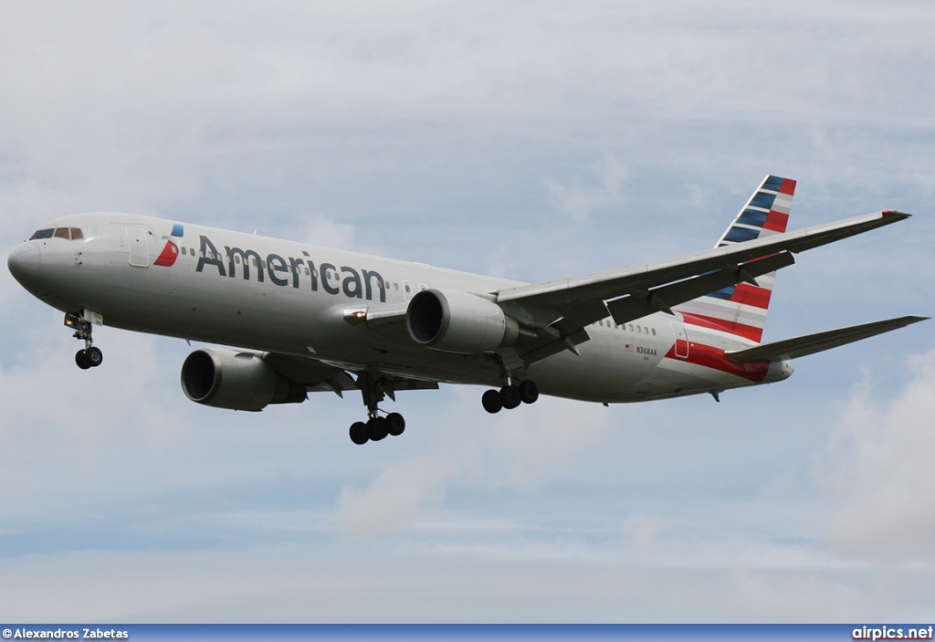 N358AA, Boeing 767-300ER, American Airlines