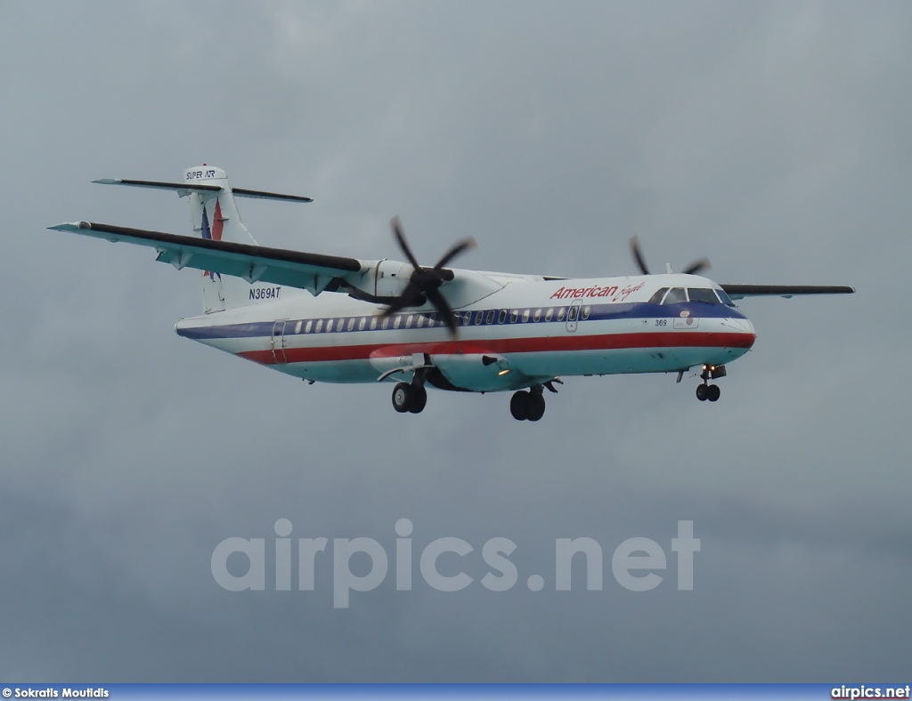 N369AT, ATR 72-210, American Eagle