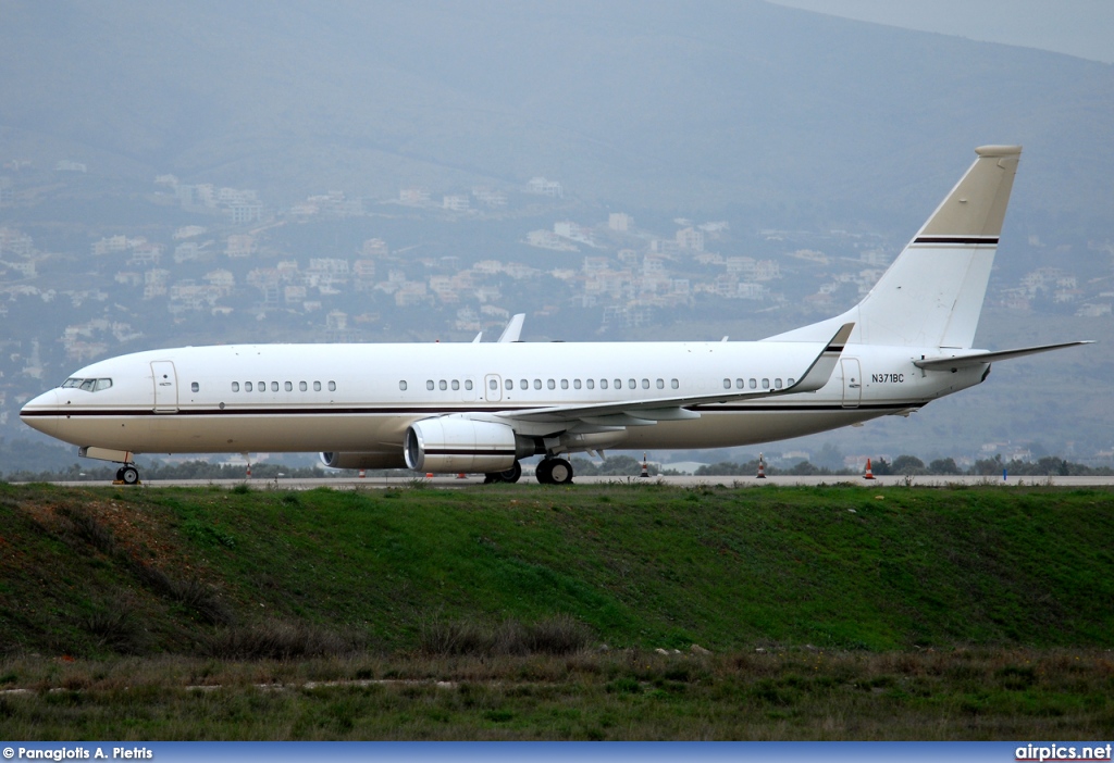 N371BC, Boeing 737-800/BBJ2, Mid East Jet