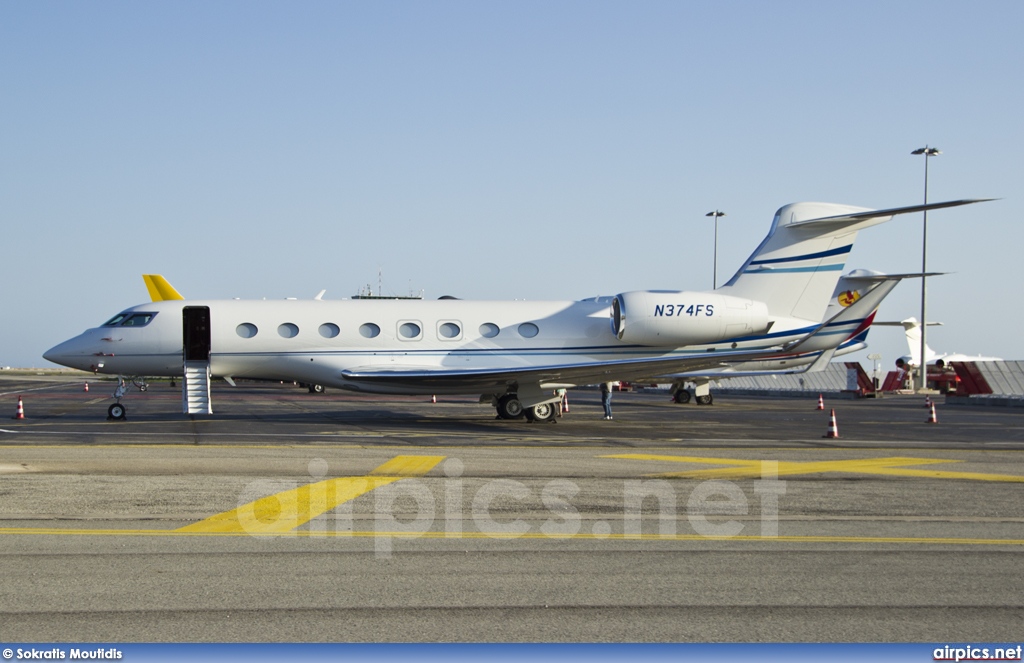 N374FS, Gulfstream G650, Private