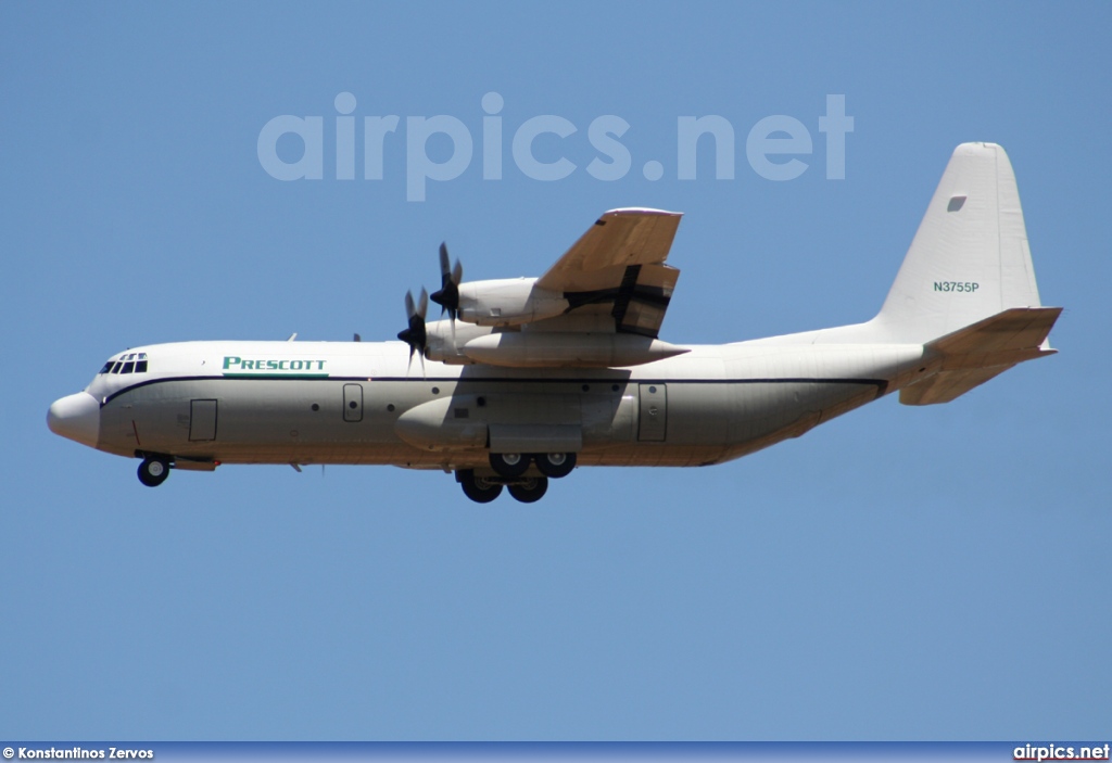 N3755P, Lockheed L-100-30 Hercules, Prescott Support