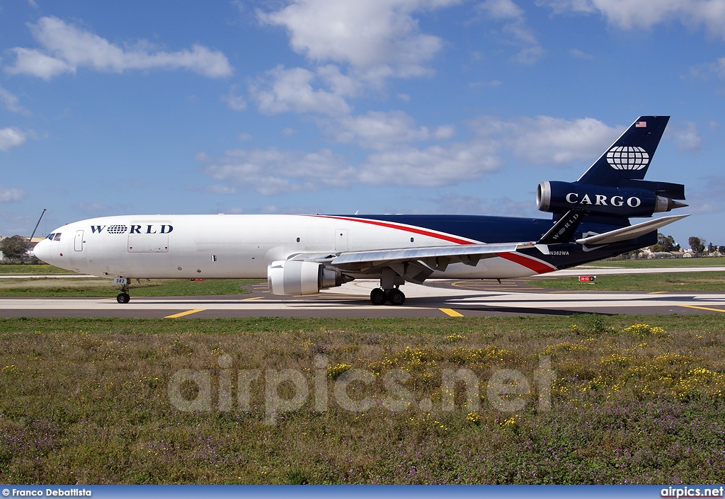 N382WA, McDonnell Douglas MD-11-F, World Airways Cargo