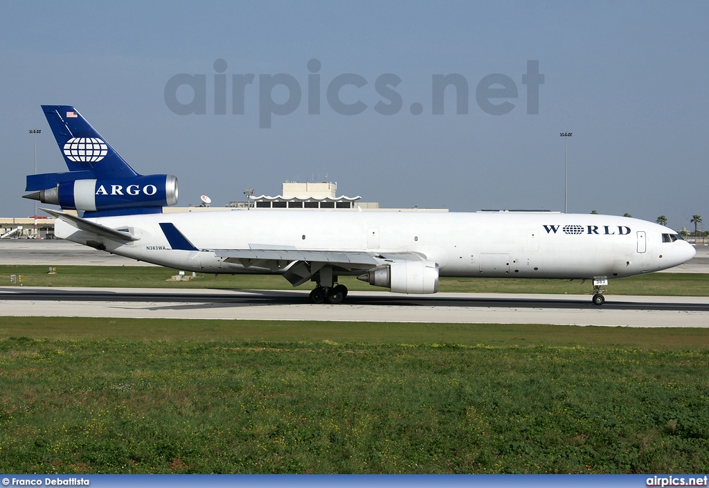 N383WA, McDonnell Douglas MD-11-F, World Airways Cargo