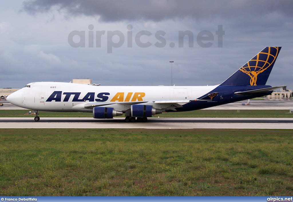 N418MC, Boeing 747-400F(SCD), Atlas Air