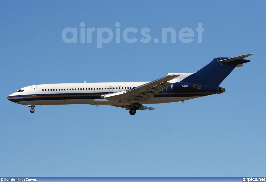 N422BN, Boeing 727-200Adv, Private