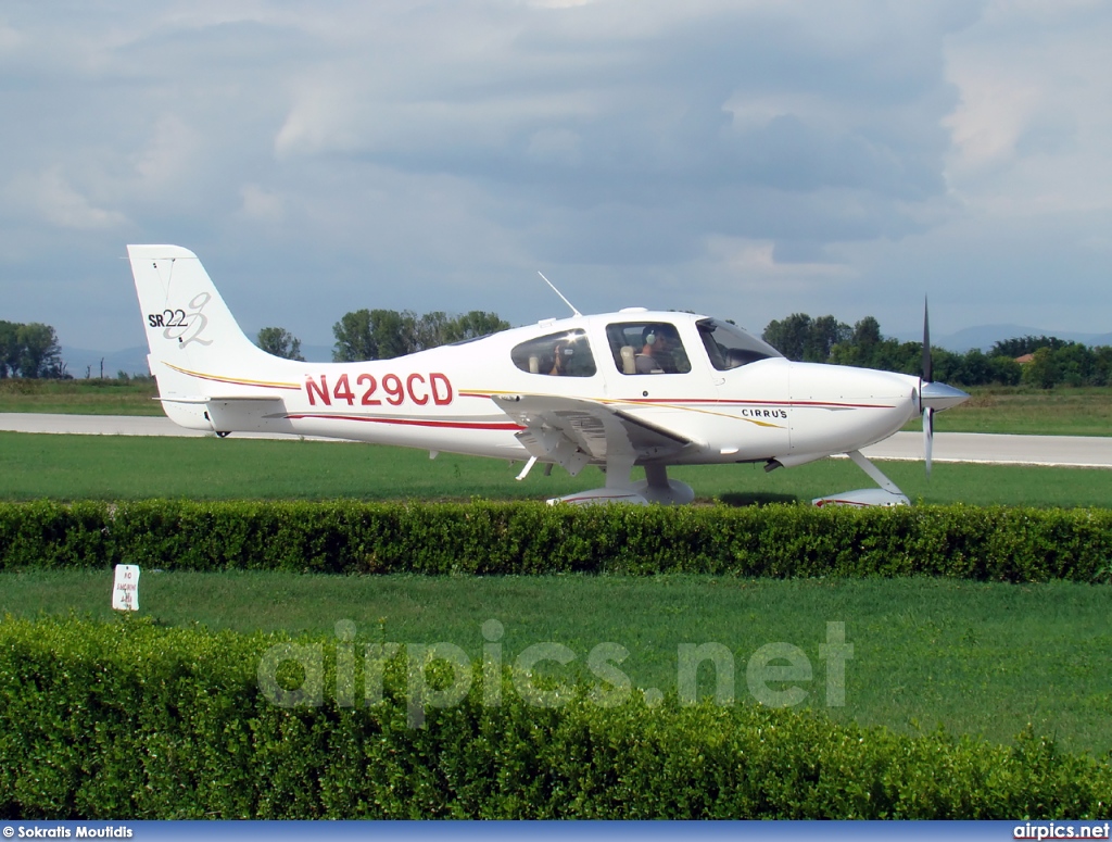 N429CD, Cirrus SR22-GTS, Private