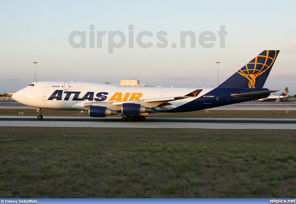 N429MC, Boeing 747-400SF, Atlas Air