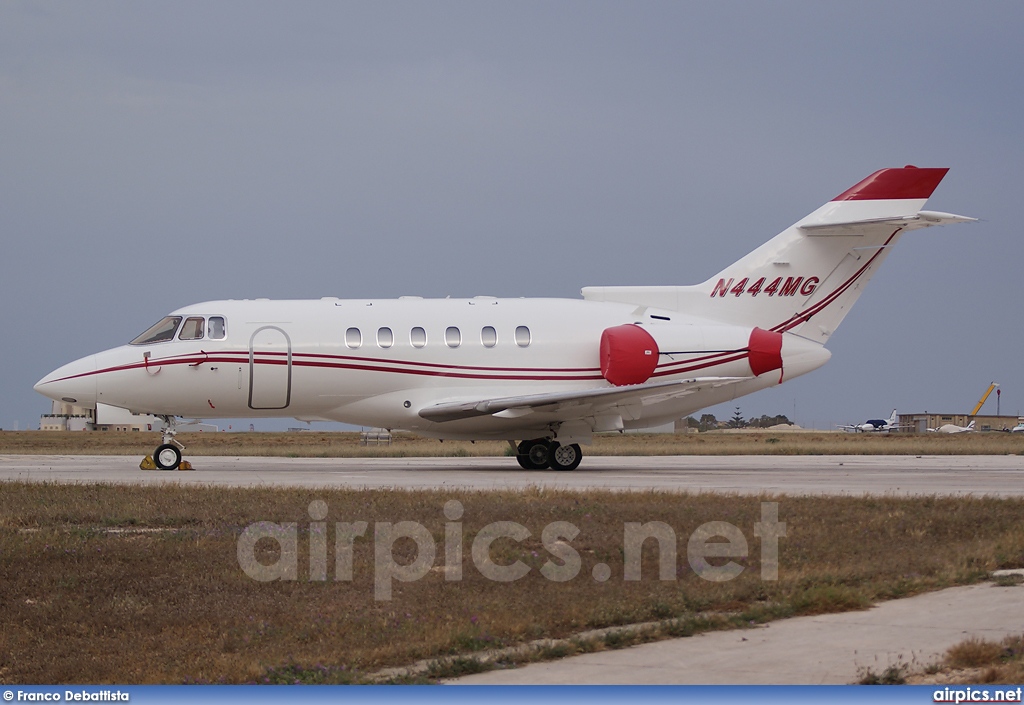 N444MG, Hawker 800XP, Private