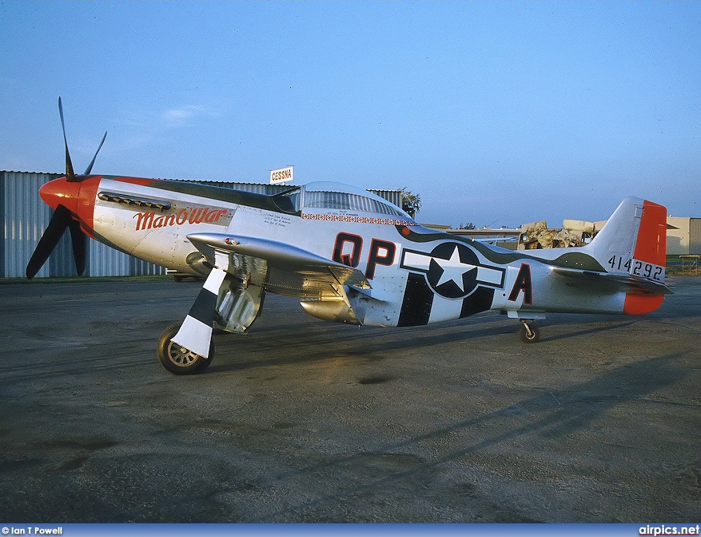 N44727, North American P-51D Mustang, Private