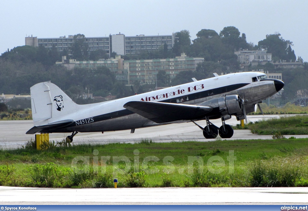 N451ZS, Douglas DC-3C, Private