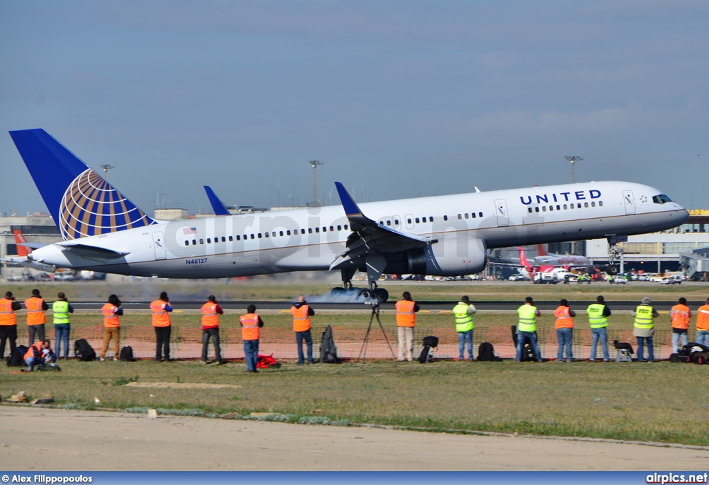 N48127, Boeing 757-200, Continental Airlines